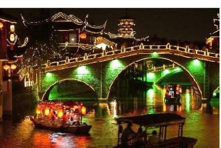 上海七宝古镇举行中元节“兰盆盛会”